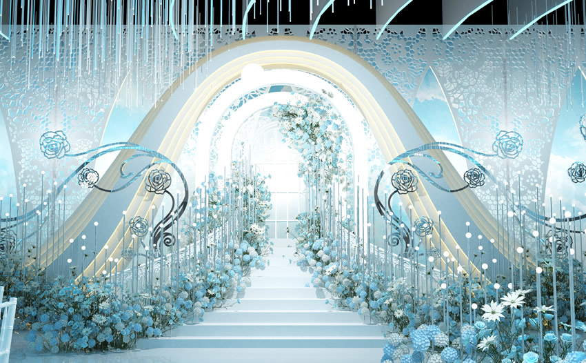 余姚釡香烙馍村水晶厅效果展示